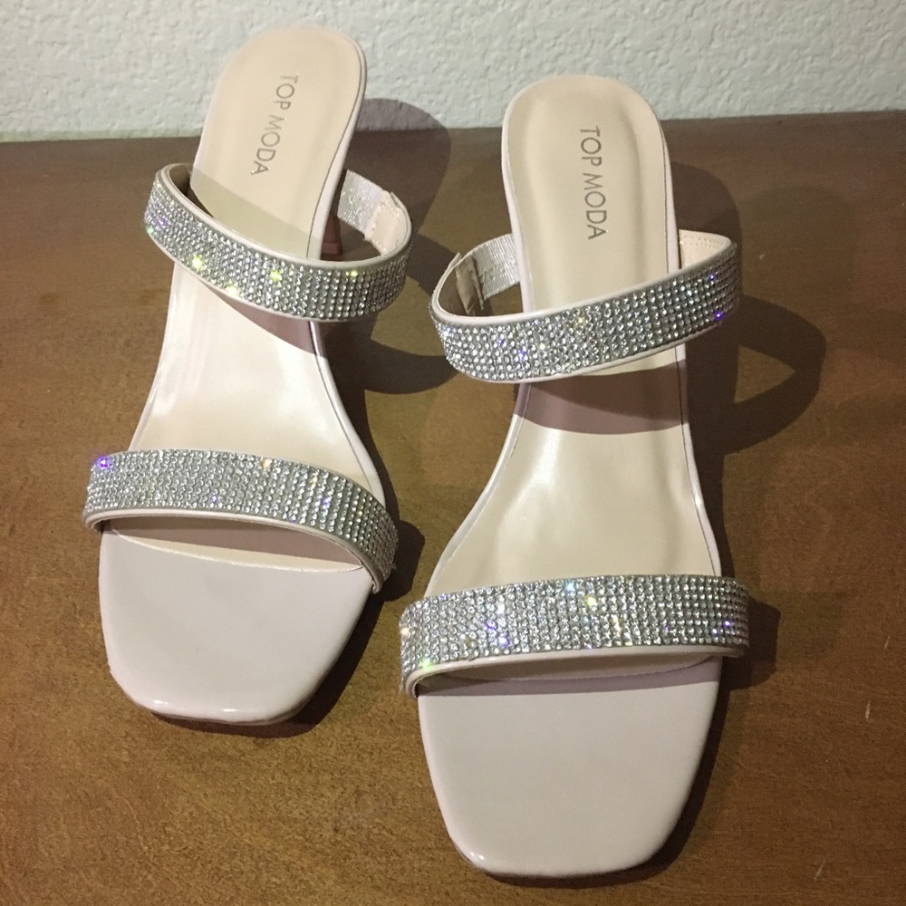 Sparkle Top Moda High Heel shoe
